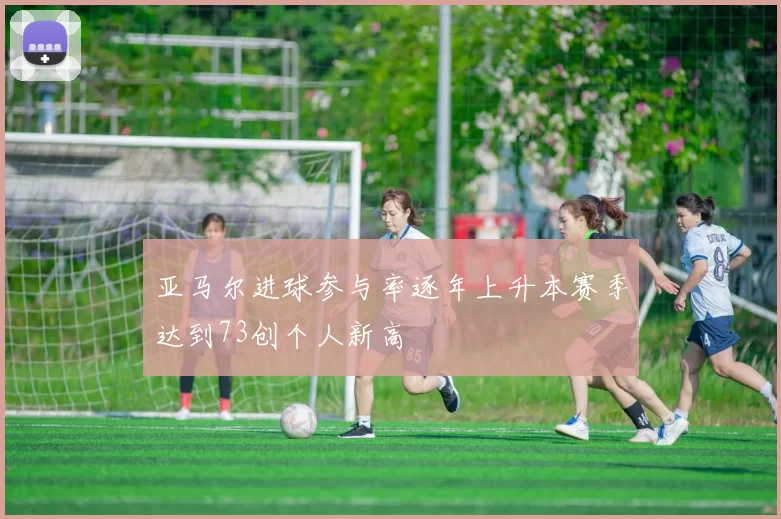 亚马尔进球参与率逐年上升本赛季达到73创个人新高